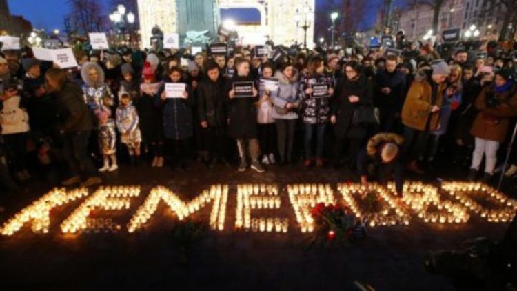 Ден на траур в Русия