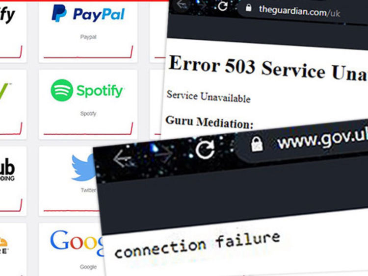 Сайтовете на Белия дом, британското правителство, Reddit, PayPal и големи медии станаха недостъпни