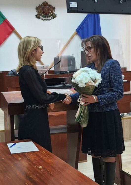 Живка Петрова е председател на Районен съд – Свиленград за втори мандат
