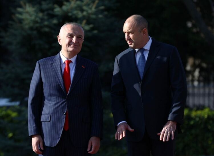 Президентът на Албания Илир Мета е на двудневно посещение в България