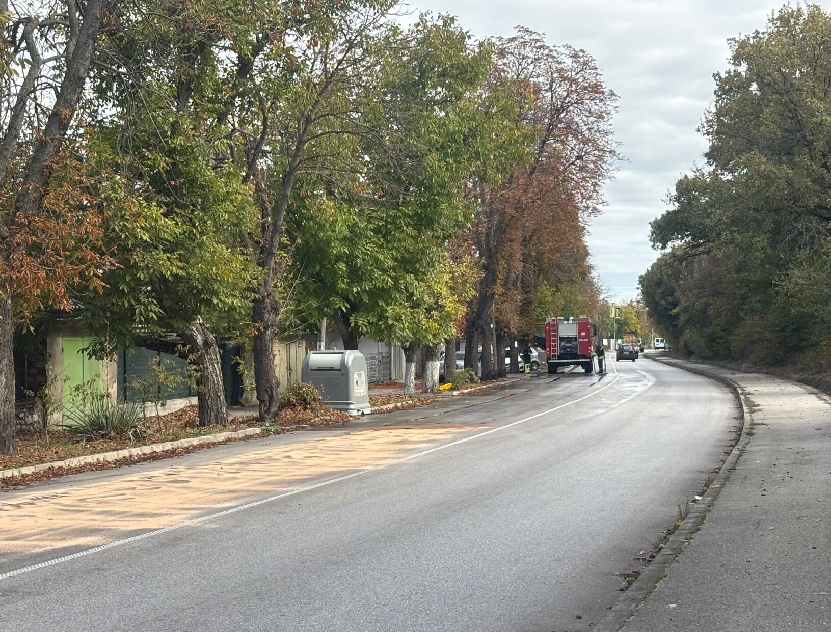 Аварирал камион на Панорамния път в Димитровград затрудни движението в града и към Хасково