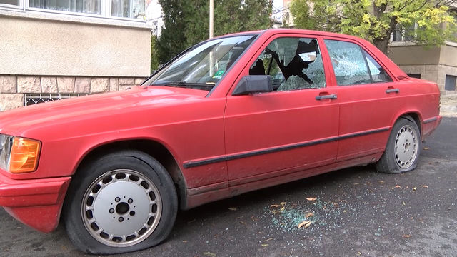 Вандалски прояви в Хасково